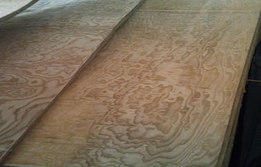 Rotary Cut Burl Wood Veneer Sheets Dekorasi Ketebalan 0.5mm
